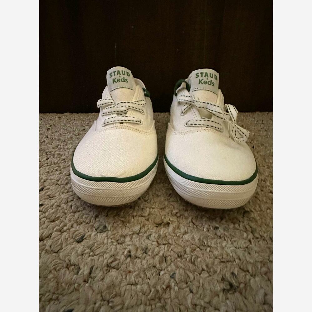 *NWT* STAUD x Keds Champion Canvas Sneakers Women’s Sz.9 - Picture 2 of 7